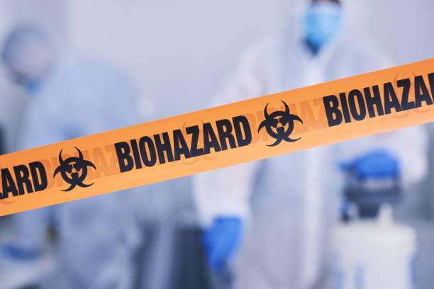 Professional Infectious Disease Decontamination technician working in Alloway, NJ